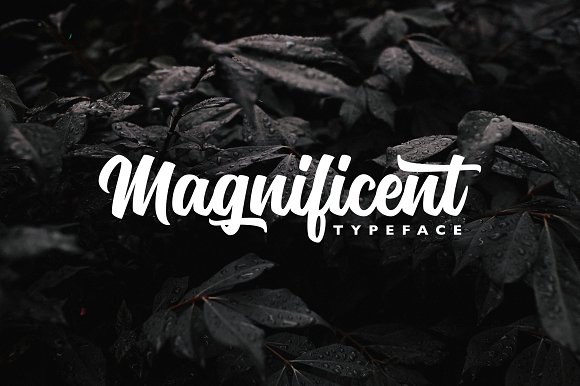 Magnificant Font Magnificent Font Free - Dafont Free