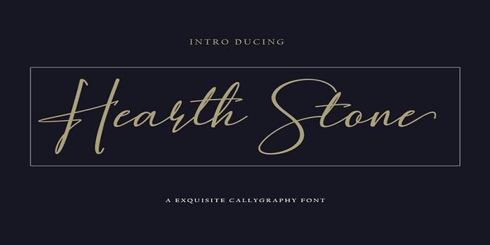 Hearth Stone Font - Dafont Free