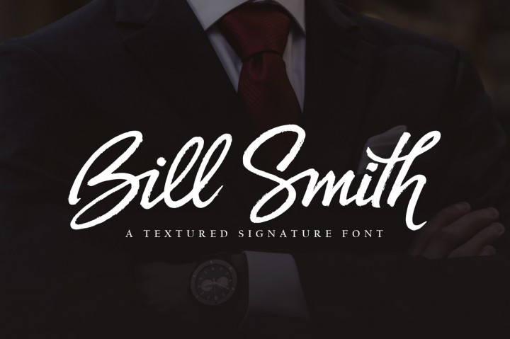 Bill Smith Script Font - Dafont Free
