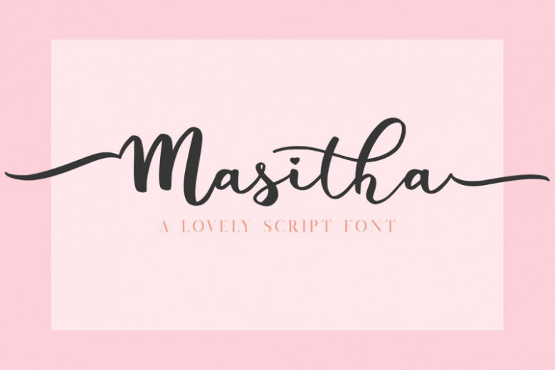 Ma Script Font Masitha Script Font - Dafont Free
