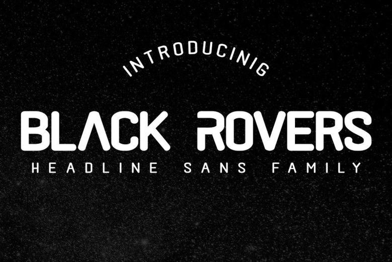 Black Rovers Sans Font - Dafont Free