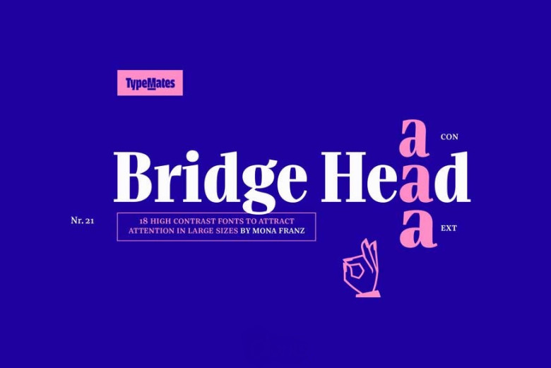Bridge Head Font Family - Dafont Free