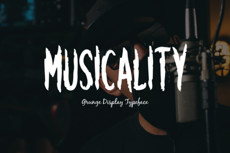 Musical Note Font Dafont Musicality Font - Dafont Free