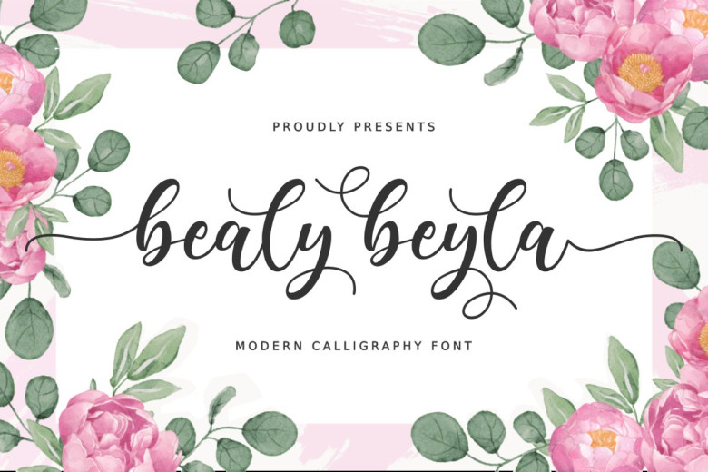 Bealy Beyla Font - Dafont Free