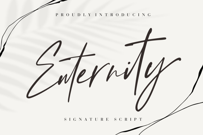 Enternity Font - Dafont Free
