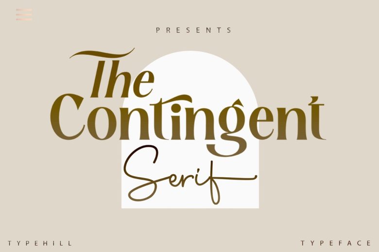 Contingent Font - Dafont Free