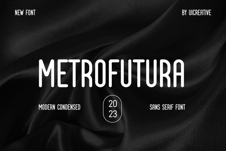 Metrofutura Font - Dafont Free
