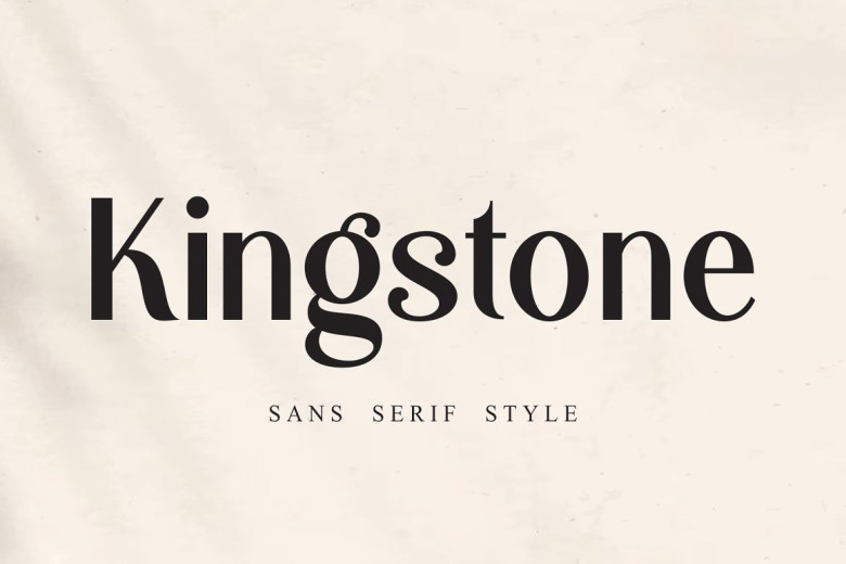 King Sane Lettering Kingstone Sans Font - Dafont Free