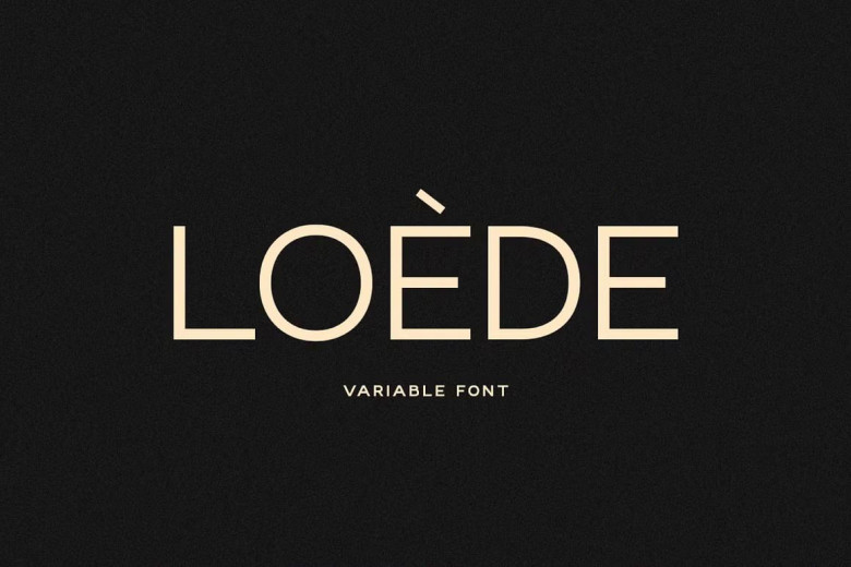 Loede Font - Dafont Free