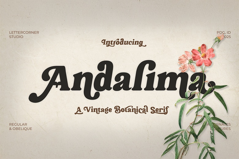 Andalima Font - Dafont Free