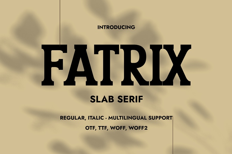 Fatrix Fatrix Font - Dafont Free
